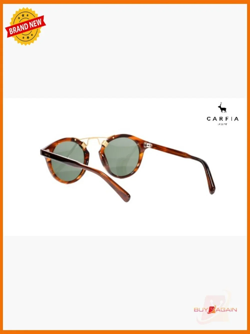 Retro Double Bridge Round Sunglasses for Women UV400 Polarized